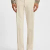 Hose mit geradem Schnitt aus Twill aus Baumwollmischung