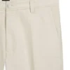 Hose mit geradem Schnitt aus Twill aus Baumwollmischung