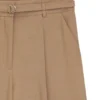 Hose mit Gürtelschlaufe und Bundfalten