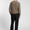 Hose mit konischer Passform aus einem Wollgemisch