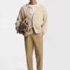 Hose mit konischer Passform aus Stretch-Baumwolle Hose mit konischer Passform aus Stretch-Baumwolle