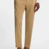 Hose mit konischer Passform aus Stretch-Twill