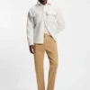 Hose mit konischer Passform aus Stretch-Twill