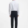 Hose mit konischer Passform aus Stretch-Twill