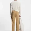 Hose mit konischer Passform aus Stretch-Twill