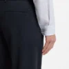 Hose mit konischer Passform aus Stretch-Twill