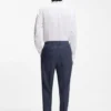 Hose mit konischer Passform aus waschbarer Schurwolle Hose mit konischer Passform aus waschbarer Schurwolle