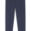 Hose mit konischer Passform aus waschbarer Schurwolle Hose mit konischer Passform aus waschbarer Schurwolle