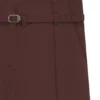 Hose mit schmal zulaufender Passform aus Baumwolltwill