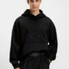 HUGO x apoh Hoodie mit Ballerina-Motiv aus Baumwollfrottee