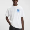 HUGO x RB Baumwoll-T-Shirt mit Stier-Logo