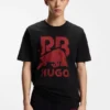 HUGO x RB Baumwoll-T-Shirt mit Stiermotiv