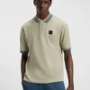 HUGO x RB Poloshirt mit Bullen-Logo-Aufnäher