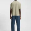 HUGO x RB Poloshirt mit Bullen-Logo-Aufnäher