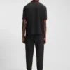 HUGO x RB Poloshirt mit Bullen-Logo-Aufnäher