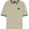HUGO x RB Poloshirt mit Bullen-Logo-Aufnäher