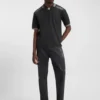 HUGO x RB Poloshirt mit Logos und Paspeln