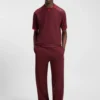 HUGO x RB Poloshirt mit Logos und Paspeln
