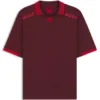HUGO x RB Poloshirt mit Logos und Paspeln