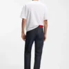HUGO x RB Regular-Fit-Jeans aus blauem Denim
