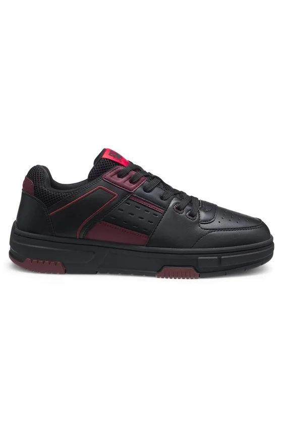 HUGO x RB Sneaker aus Kunstleder mit Stier-Logo HUGO x RB Sneaker aus Kunstleder mit Stier-Logo