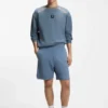 HUGO x RB Sweatshirt aus Baumwollfrottee mit Stiermotiv