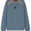 HUGO x RB Sweatshirt aus Baumwollfrottee mit Stiermotiv