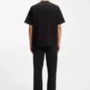 HUGO x RB T-Shirt aus Baumwollmischung mit kontrastierenden Paspeln