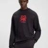HUGO x RB T-Shirt mit Bullen-Grafik aus Baumwolle