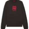HUGO x RB T-Shirt mit Bullen-Grafik aus Baumwolle