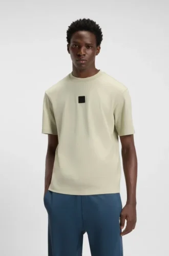 HUGO x RB T-Shirt mit Bullen-Logo-Aufnäher