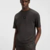 HUGO x RB T-Shirt mit Bullen-Logo-Aufnäher