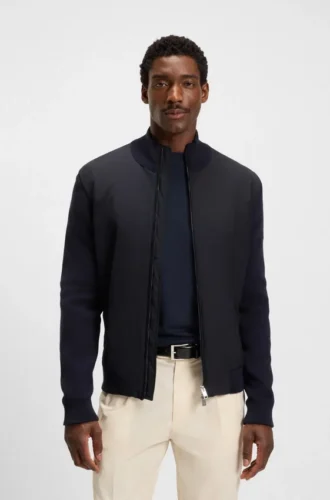 Hybridjacke mit Double-B-Monogramm
