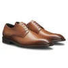In Italien gefertigte Derby-Schuhe aus Leder