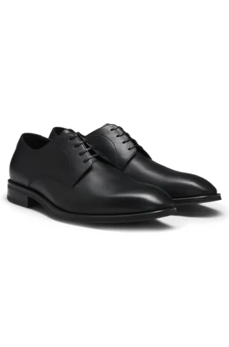 In Italien gefertigte Derby-Schuhe aus Leder