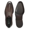 In Italien gefertigte Derby-Schuhe aus Leder