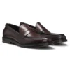 In Italien gefertigte Loafer aus weichem Leder