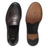 In Italien gefertigte Loafer aus weichem Leder