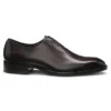 In Italien gefertigte Oxford-Schuhe aus poliertem Leder