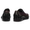 In Italien gefertigte Oxford-Schuhe aus poliertem Leder