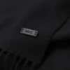 In Italien gefertigter Wollschal mit Logo-Applikation