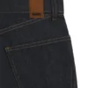 Indigo-farbene Slim-Fit-Jeans aus Stretch-Denim