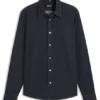 Indigo-Hemd in Regular-Fit aus Stretch-Denim