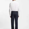 Indigo-Jeans in gerader Passform aus Stretch-Denim