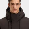 Jacke aus aufgerauter Mikrofaser mit wasserabweisender Ausrüstung