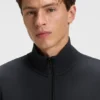 Jacke aus Baumwollfrottee mit Logo-Patch Jacke aus Baumwollfrottee mit Logo-Patch