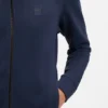 Jacke aus Baumwollfrottee mit Logo-Patch Jacke aus Baumwollfrottee mit Logo-Patch
