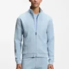 Jacke aus Baumwollmischung mit Waffelstruktur