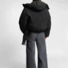 Jacke aus Crinkle-Stoff in regulärer Passform