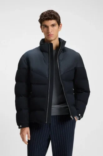 Jacke aus gebürstetem Flanell mit wasserabweisender Ausrüstung